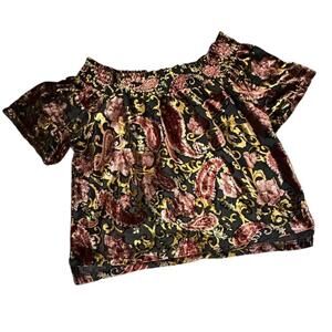 Belle Vere Floral Off-Shoulder Top